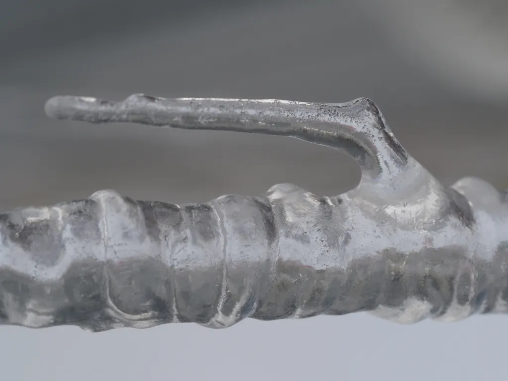 a forked icicle