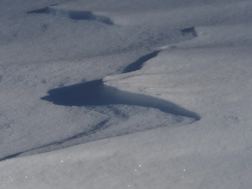 snow drifts