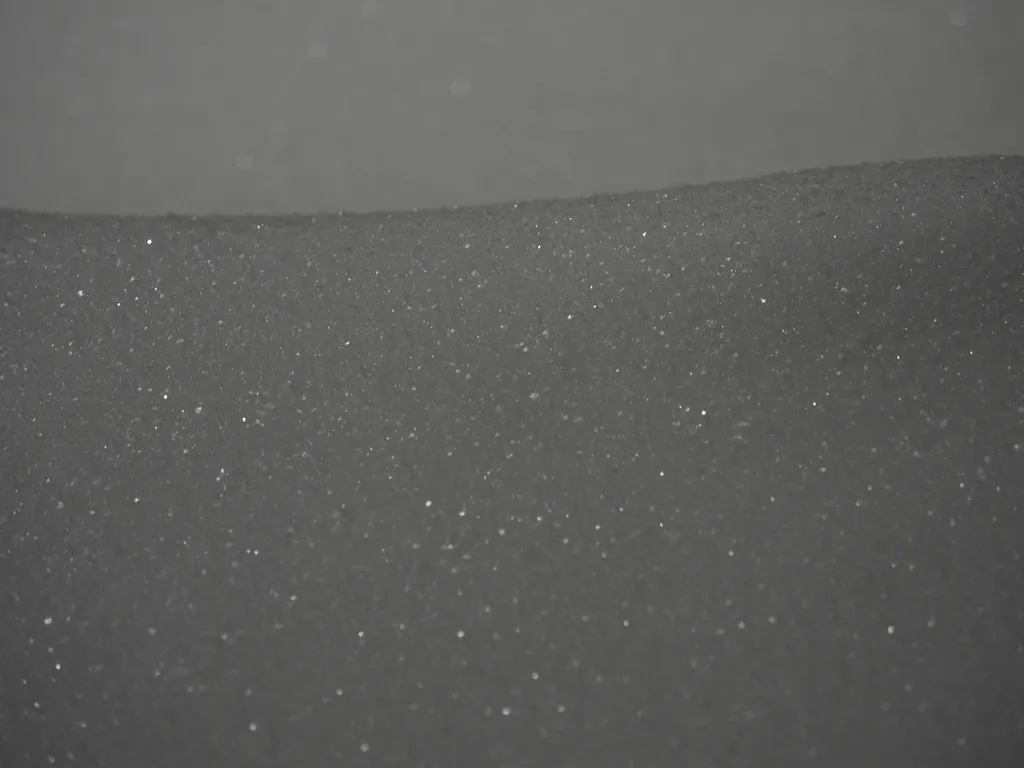 a snow drift sparkling